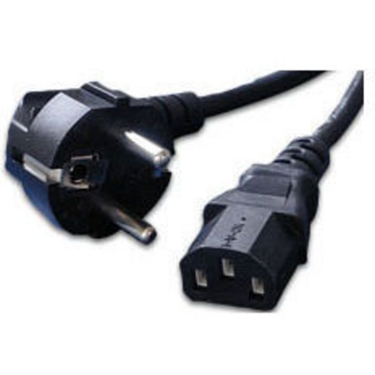 mcl cable pour alimentation AC ATX pour ordinateur PC - Noir
