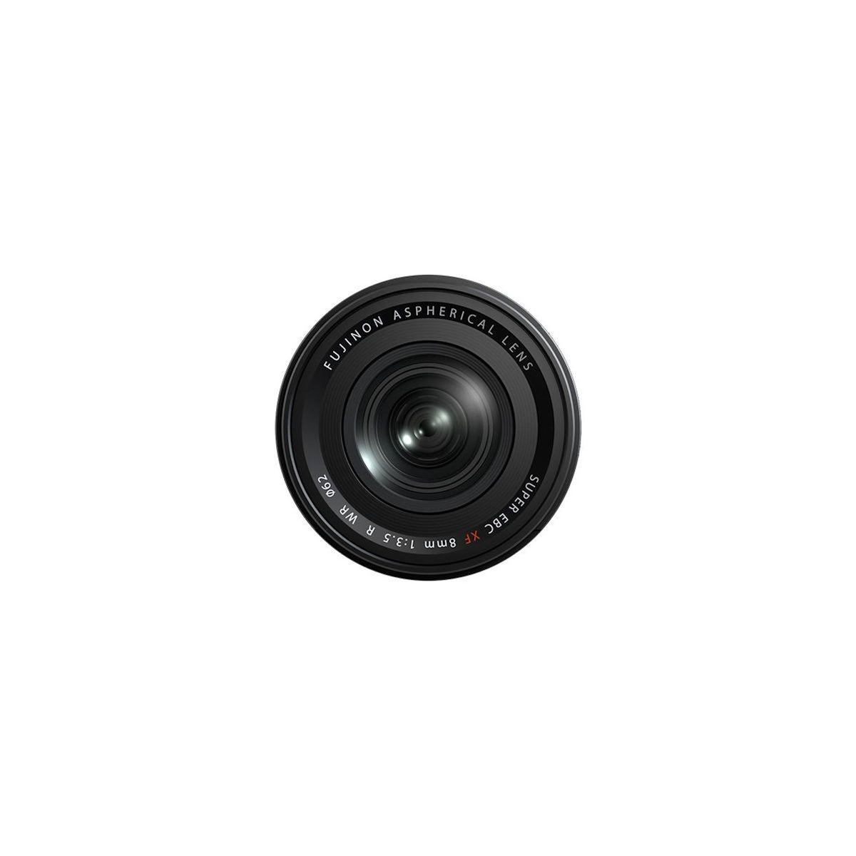 FUJIFILM Fujifilm FUJINON XF8mmF3.5 R WR MILC Objectif ultra large Noir