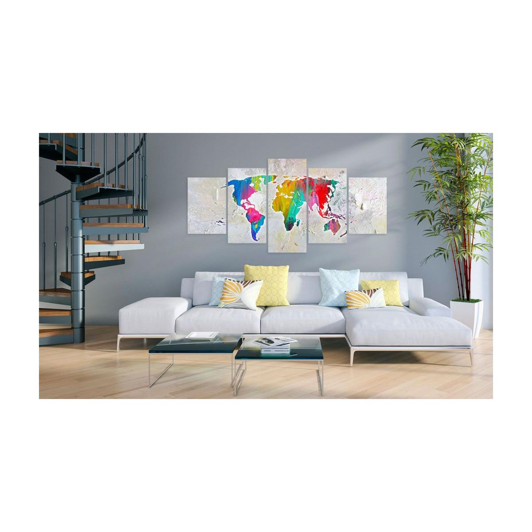 Voir la diapositive 2 : Paris Prix Tableau Imprimé  Energy of World