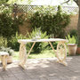 Voir la diapositive 3 : VIDAXL Table de jardin 115x55x65 cm bois de sapin massif
