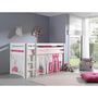 Voir la diapositive 3 : Paris Prix Tente Textile pour Lit  Pino Princesse  Rose