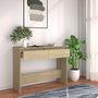 Voir la diapositive 1 : VIDAXL Table console chene sonoma 100x35x76,5 cm bois d'ingenierie