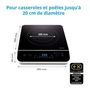 Voir la diapositive 6 : Medion Plaque induction posable - MEDION - MD 17595 - 1 Feu - L 29 x P 36 cm