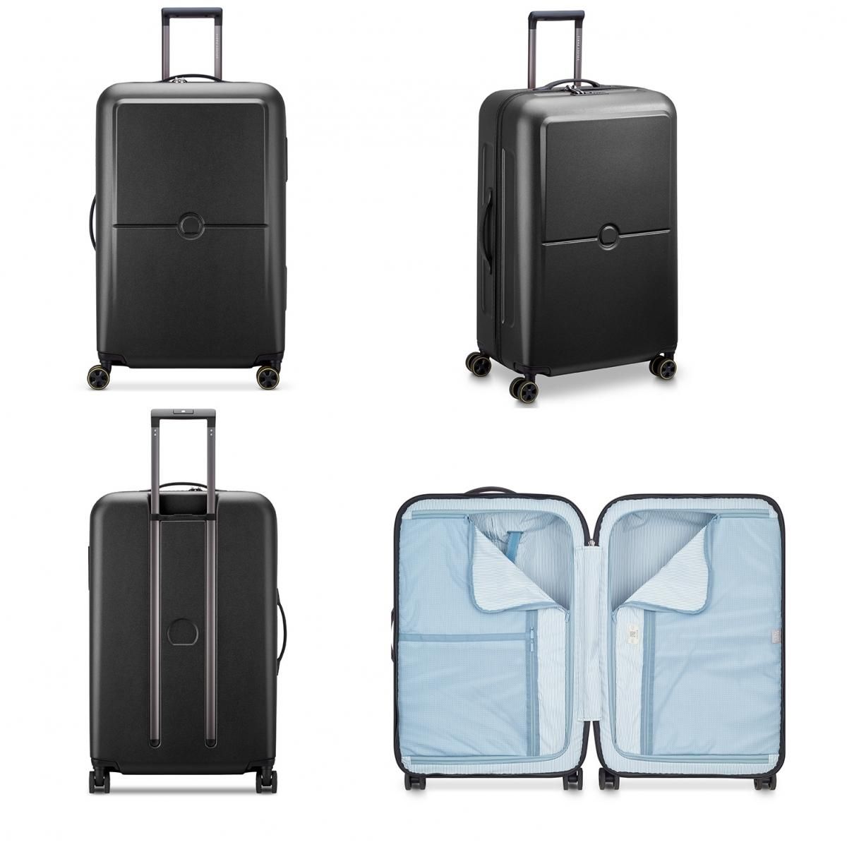 Delsey Valise rigide ultra-légère Turenne 2.0 TSA polycarbonate 75cm