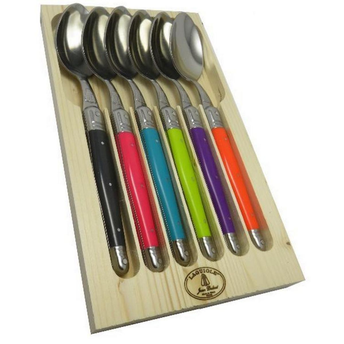 Jean dubost Coffret de 6 cuillères de table - loo60251ton