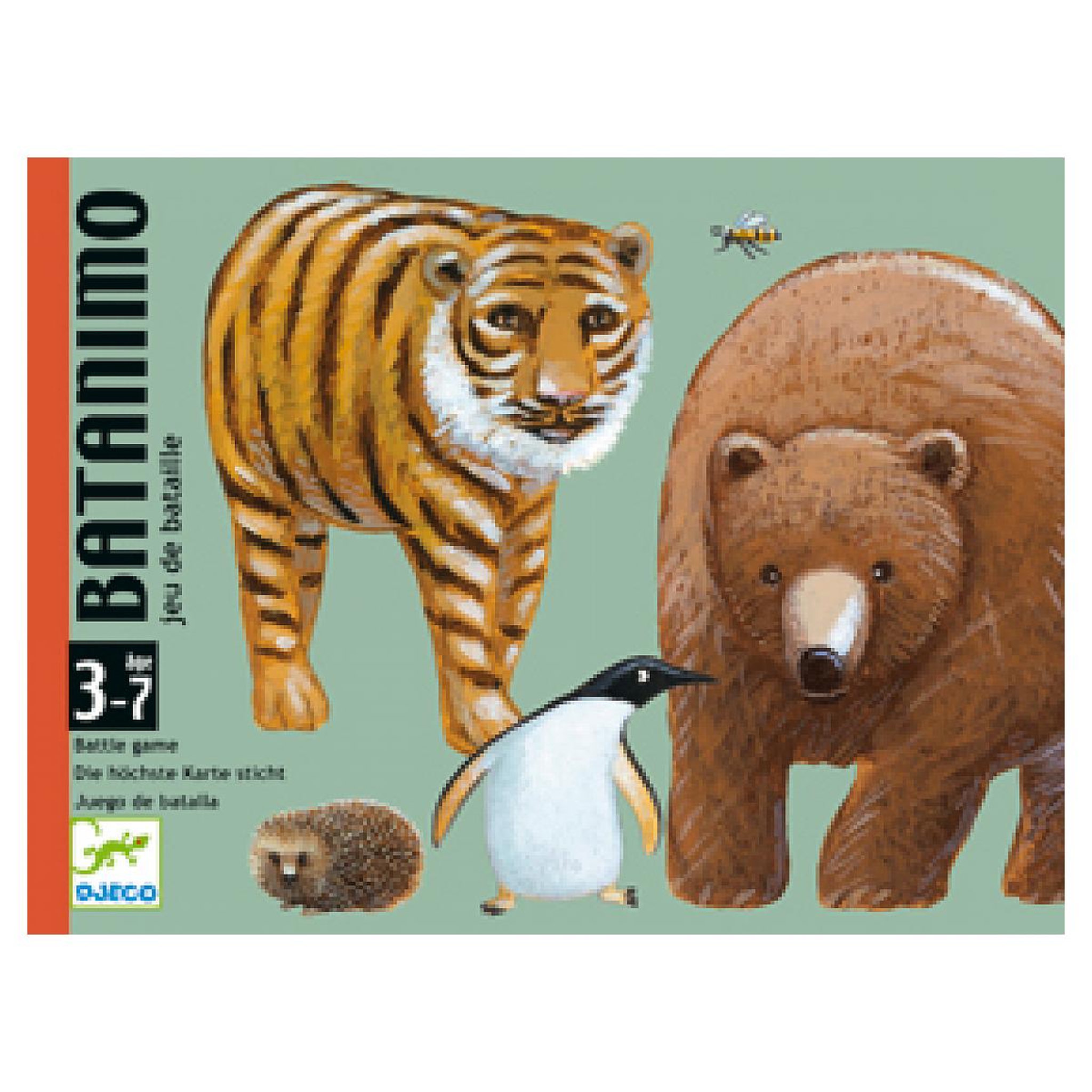 Djeco Jeu de bataille d'animaux  Batanimo