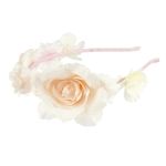 SOUZA Serre-tete Isa, fleurs blanc cassé