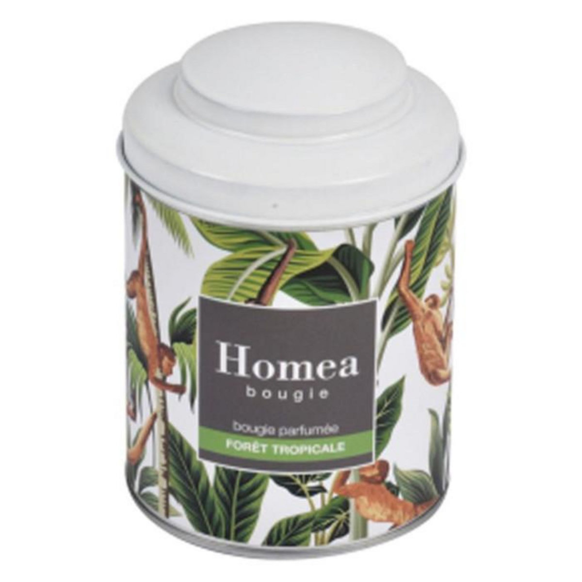 Paris Prix Bougie Parfumée  Mystic Jungle  11cm Blanc