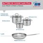 Voir la diapositive 2 : ELO Ensemble de 1 Poêle de cuisson 24 cm et 3 faitouts 14, 16 et 20 cm Elo Profi Citrin
