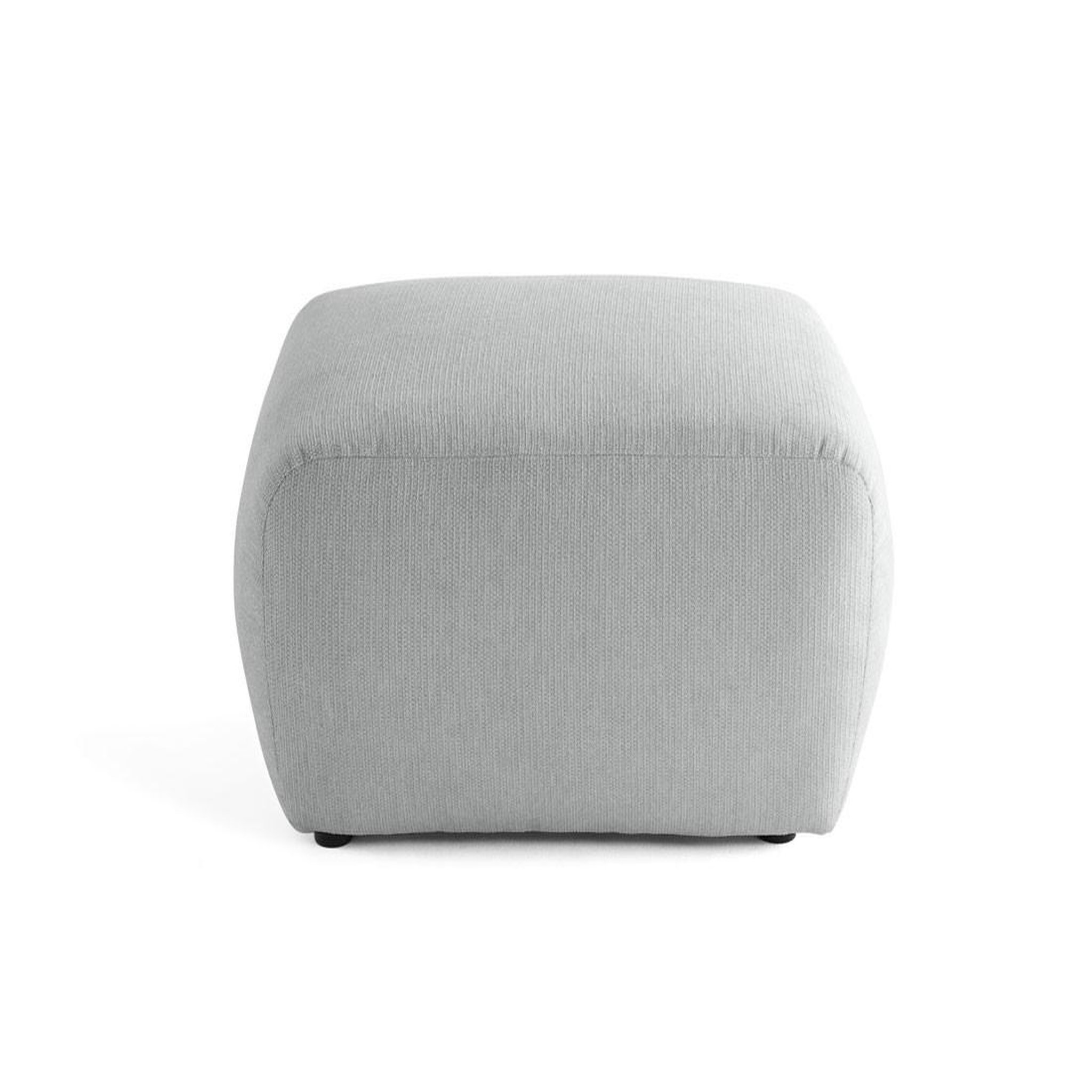 Voir la diapositive 6 : BEST MOBILIER Sorrente - pouf - en tissu texturé