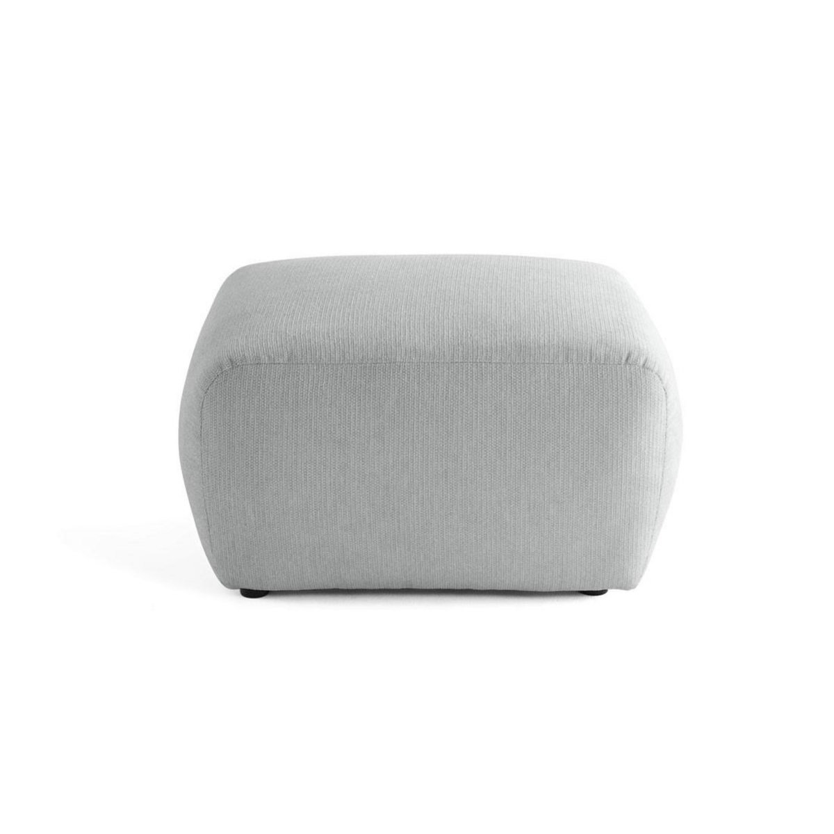 LISA DESIGN Sorrente - pouf - en tissu texturé