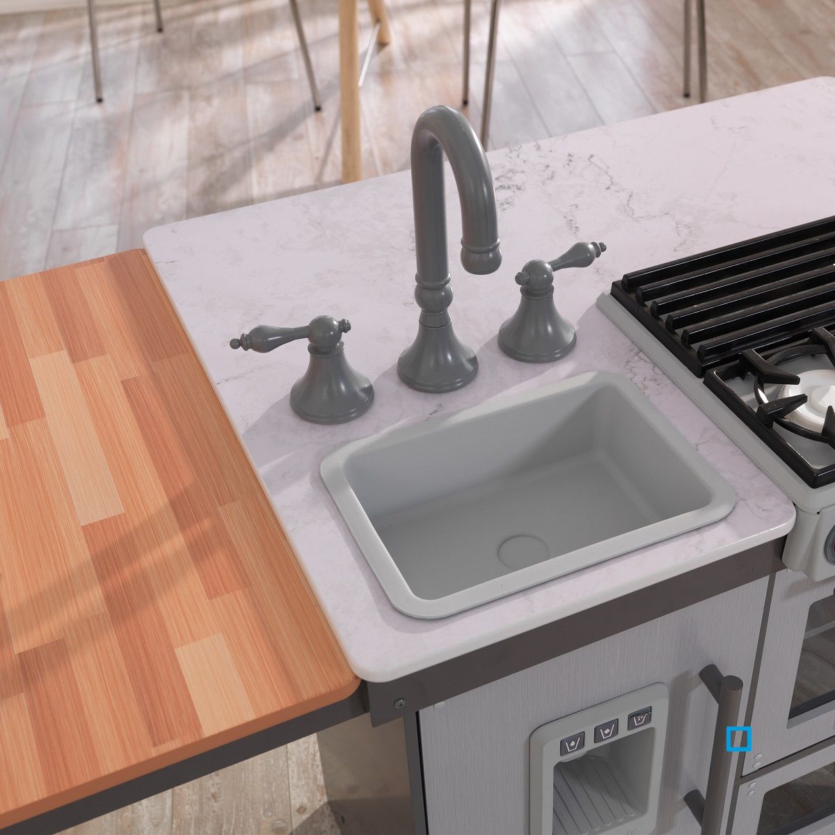 Kidkraft Cuisine en bois chefs cook'n create Island 