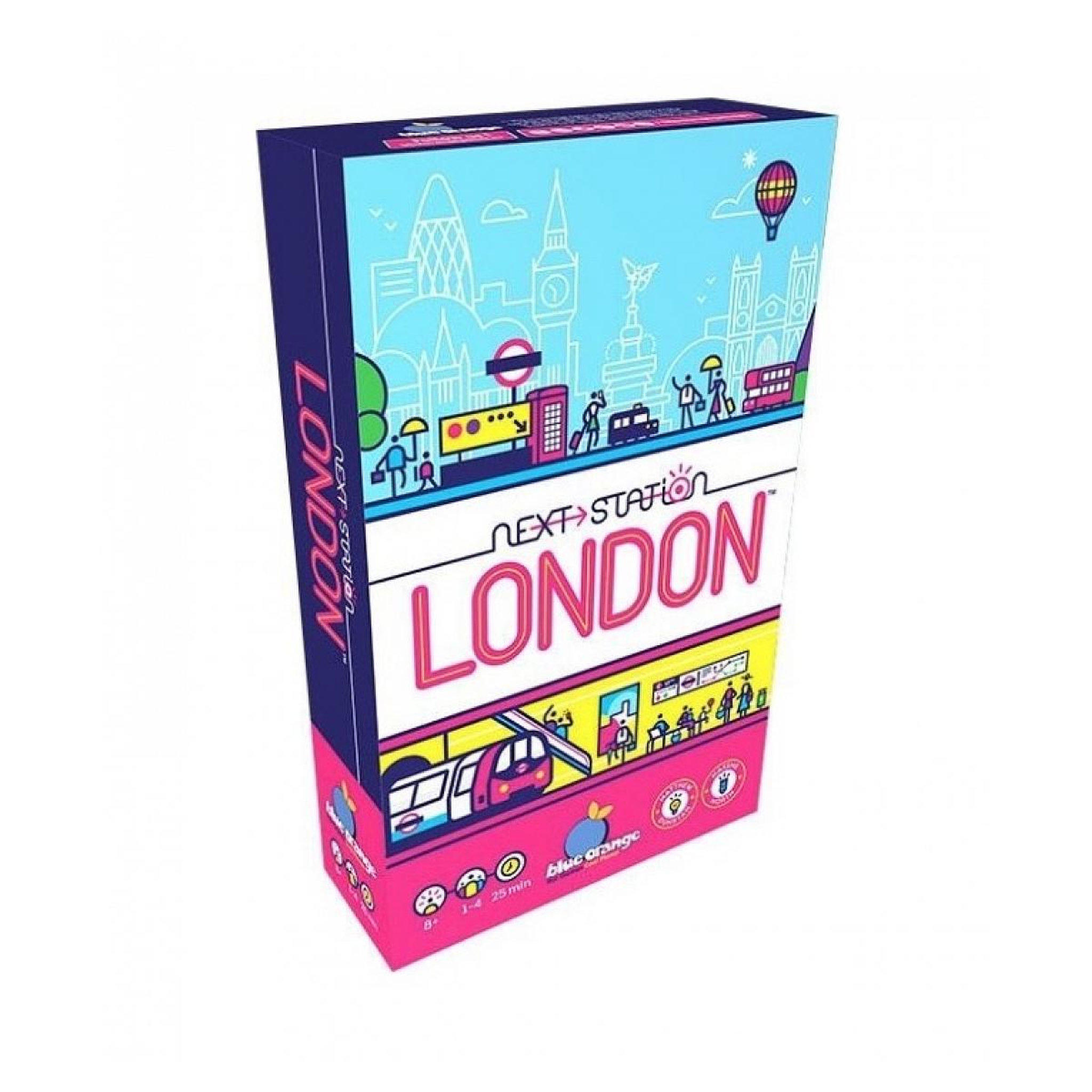 Voir la diapositive 1 : Blue orange Next Station - London jeu