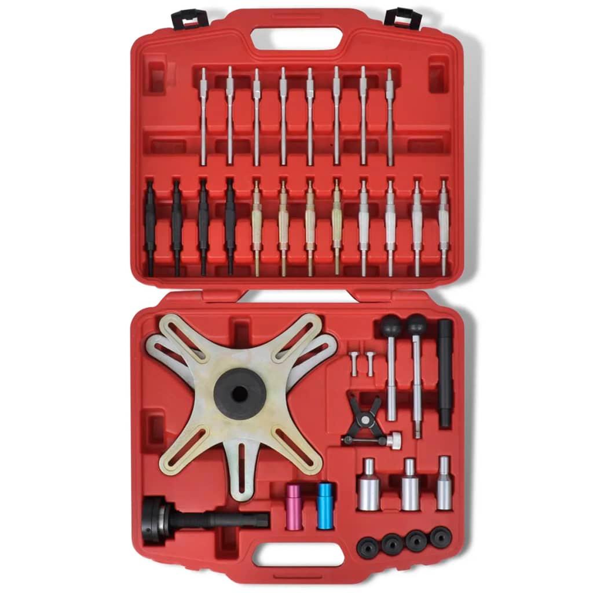 Voir la diapositive 3 : VIDAXL Kit d'outils de reglage d'alignement d'embrayage 38 pcs
