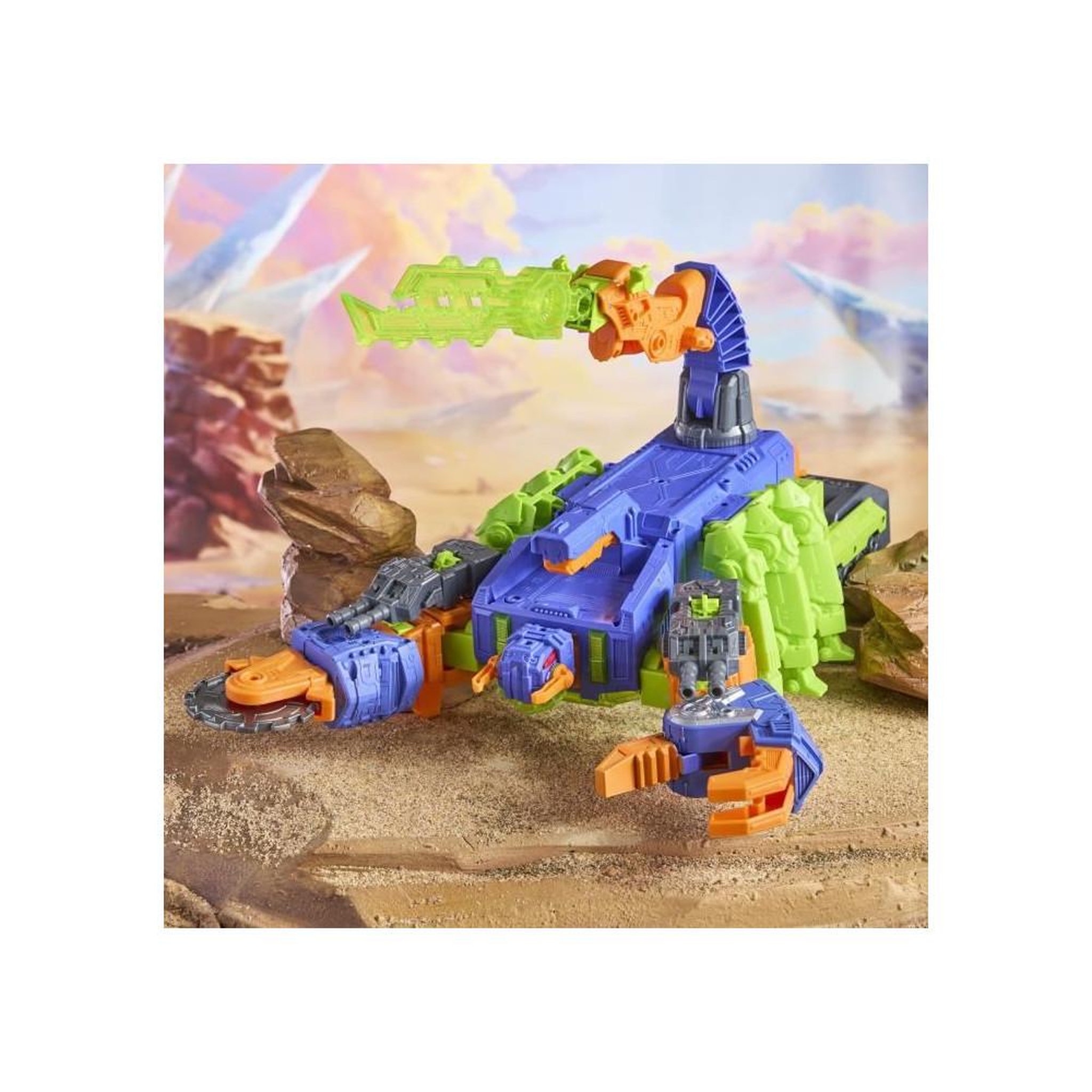 Voir la diapositive 4 : HASBRO Transformers Scorponok Pack de combat, figurine 51 cm convertible, Transformers CYBERWORLD, des 6 ans