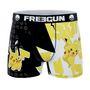 Voir la diapositive 3 : FREEGUN Lot de 3 boxers enfant Pokemon Pikachu