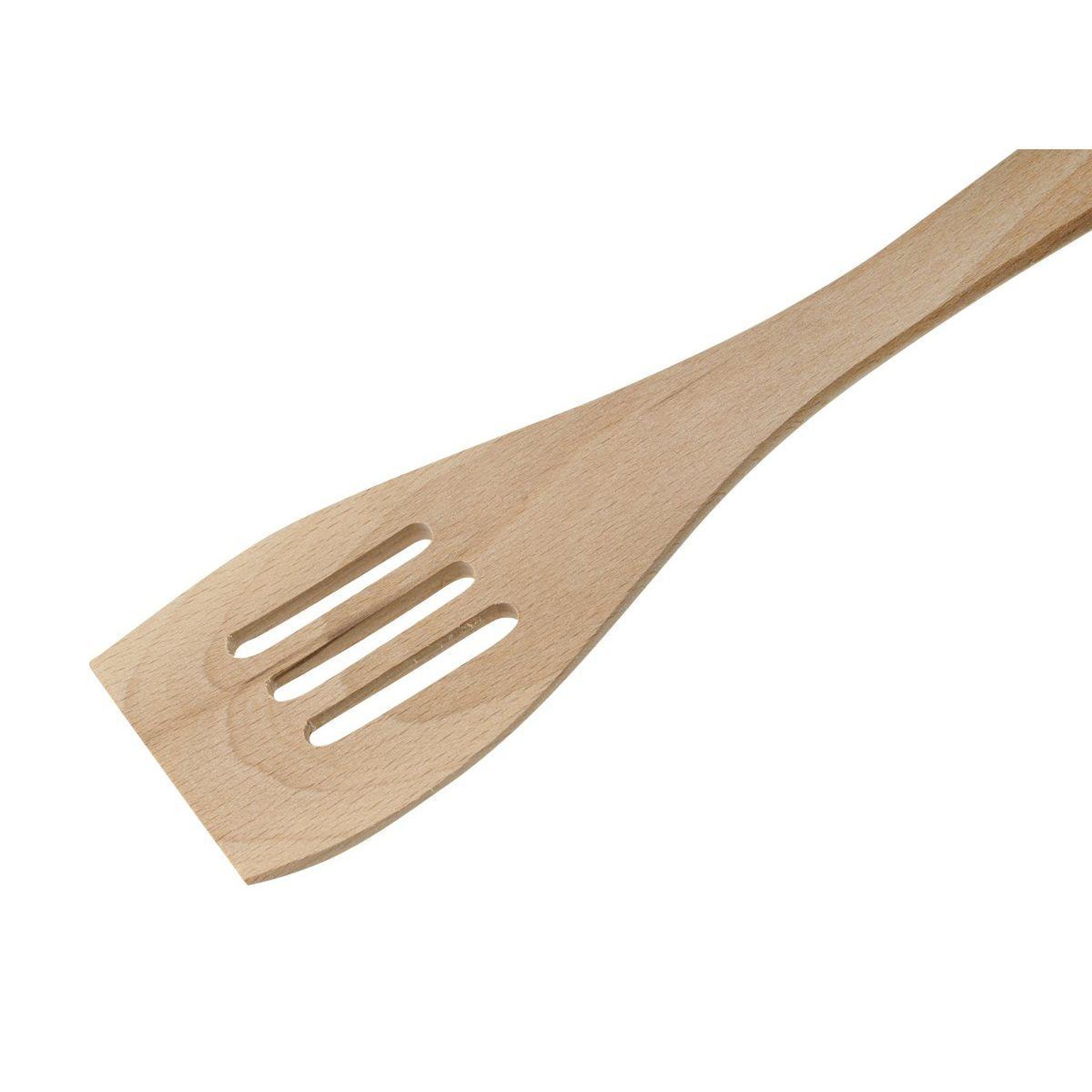 Voir la diapositive 6 : Fackelmann Set de 2 ustensiles de cuisine spatule en bois fackelmann nature