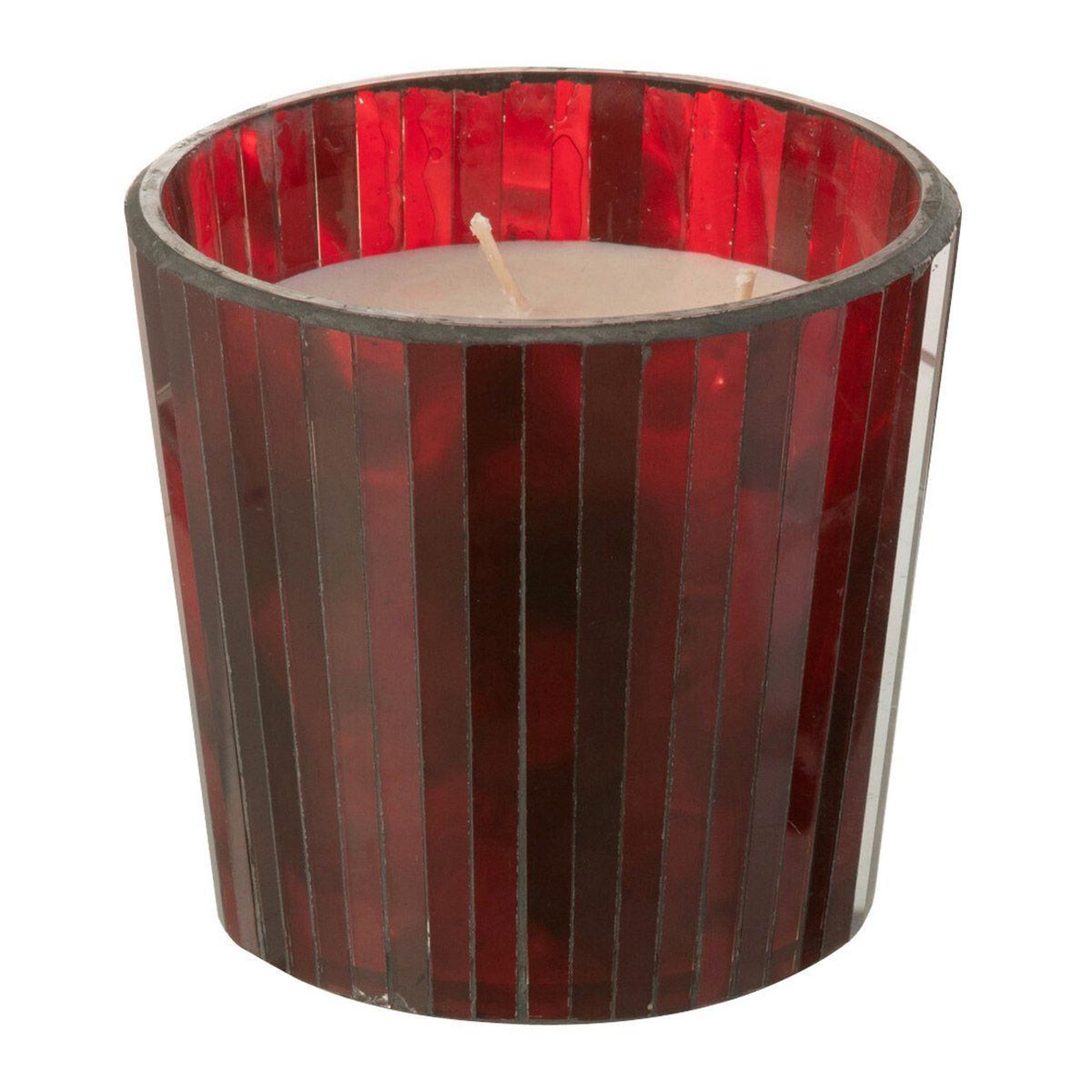 J-LINE Bougie parfumée  noa  11cm ruby red