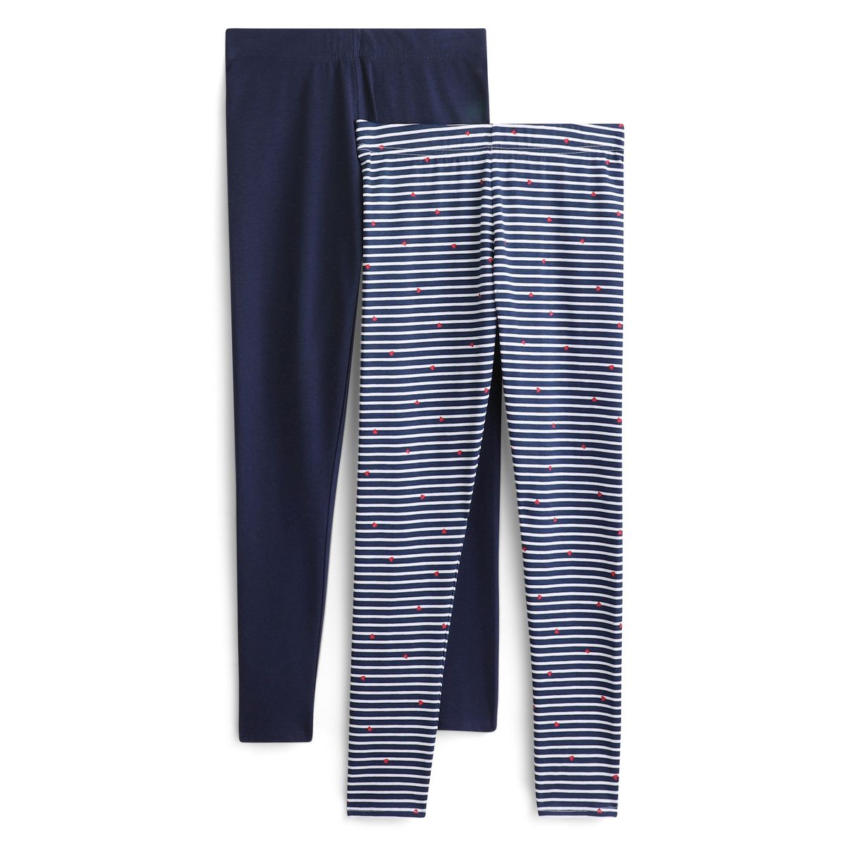 IN EXTENSO Lot de 2 leggings fille