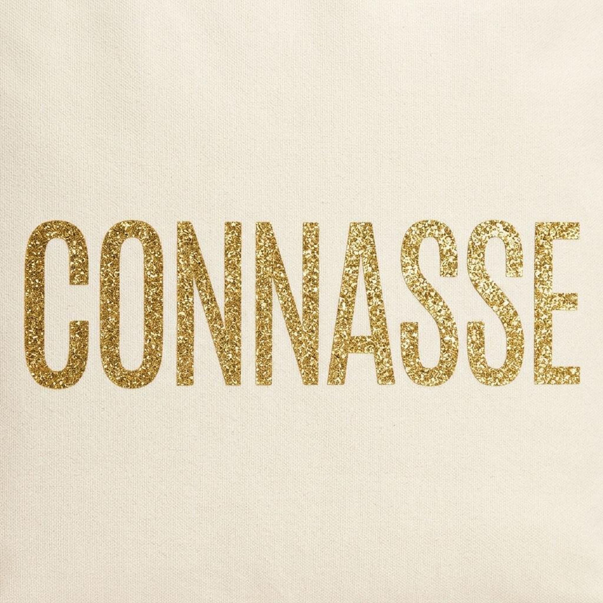 OZABI OZABI Sac de Plage Femme Jute Synthétique – Message Pailleté – Cordage