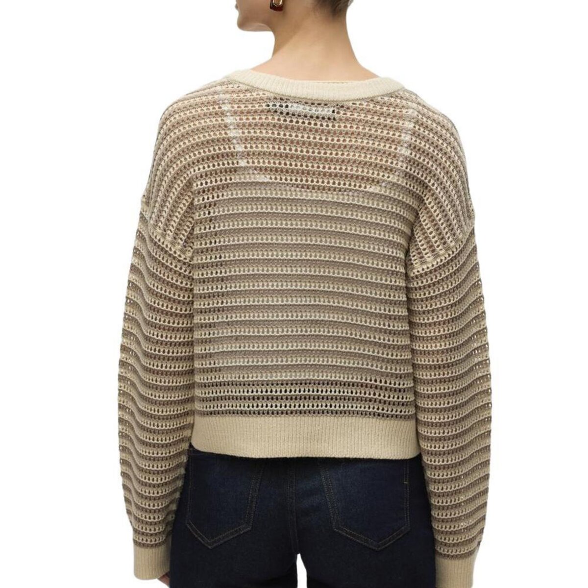 Vero Moda Pull Beige/ Femme Vero Moda Madera