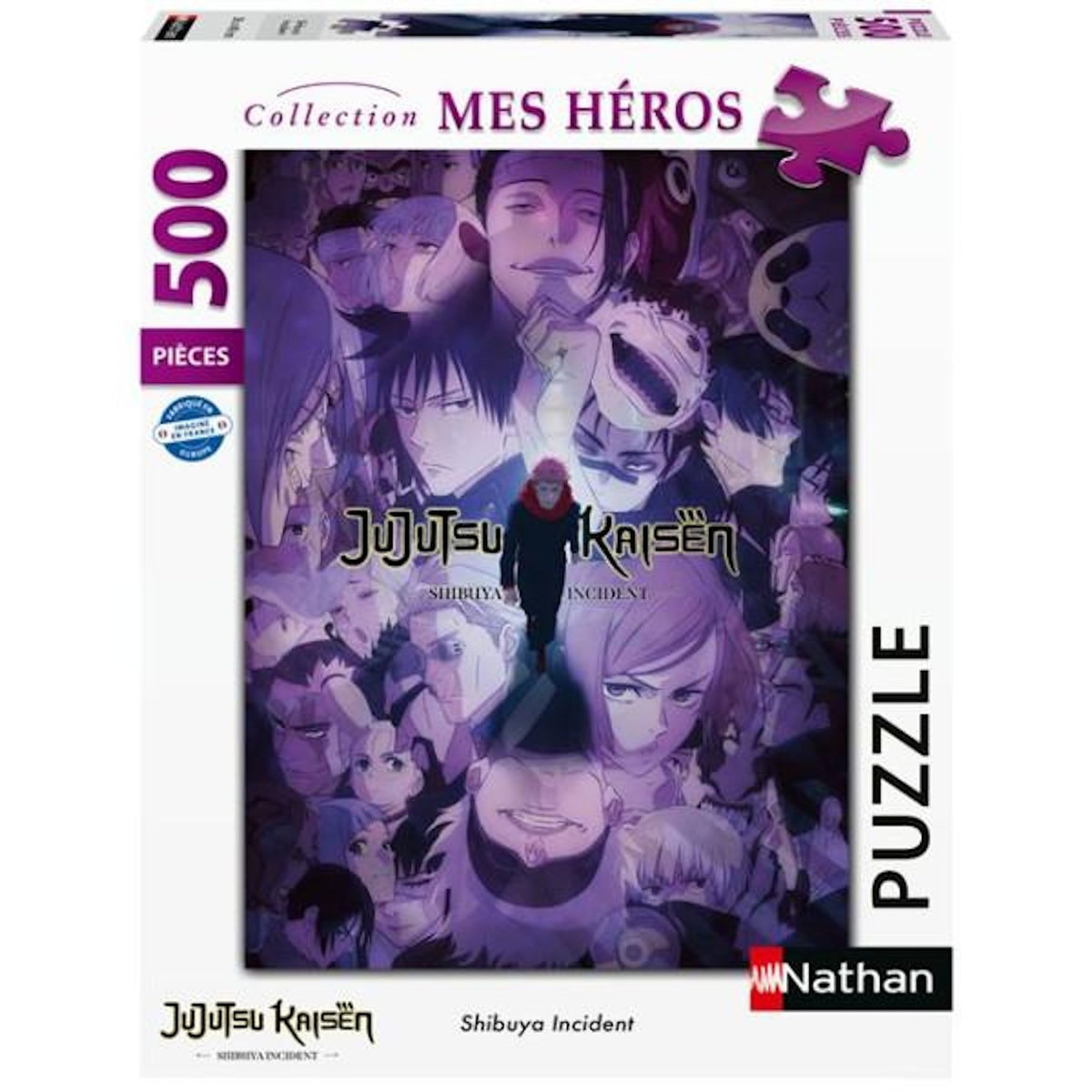 Nathan Puzzle 500 pièces Nathan L'incident de Shibuya Jujutsu Kaisen