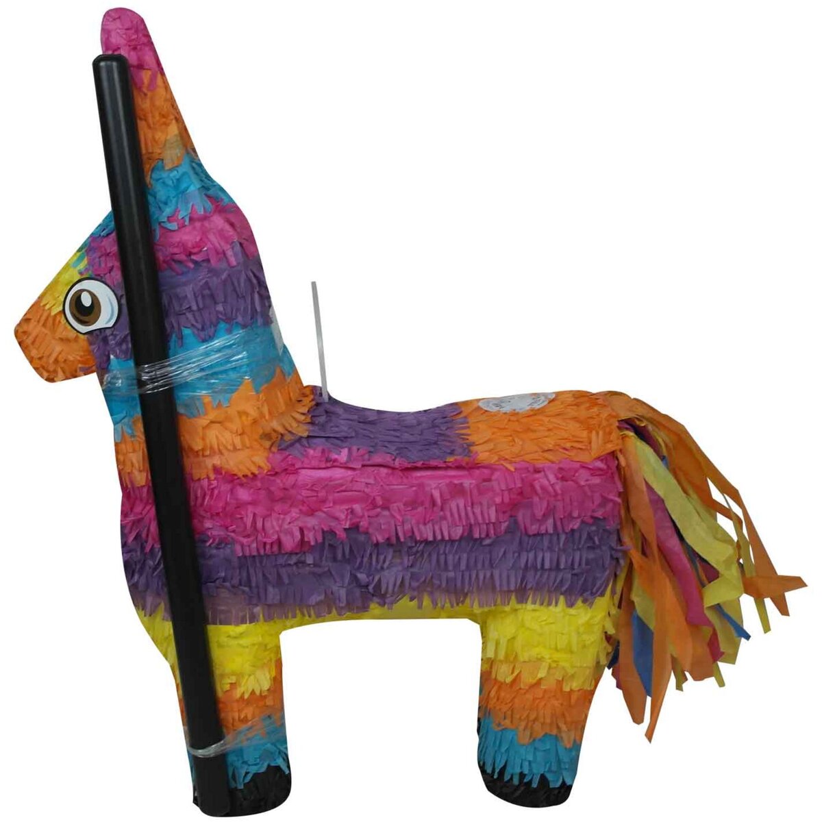 Piñata âne multicolore