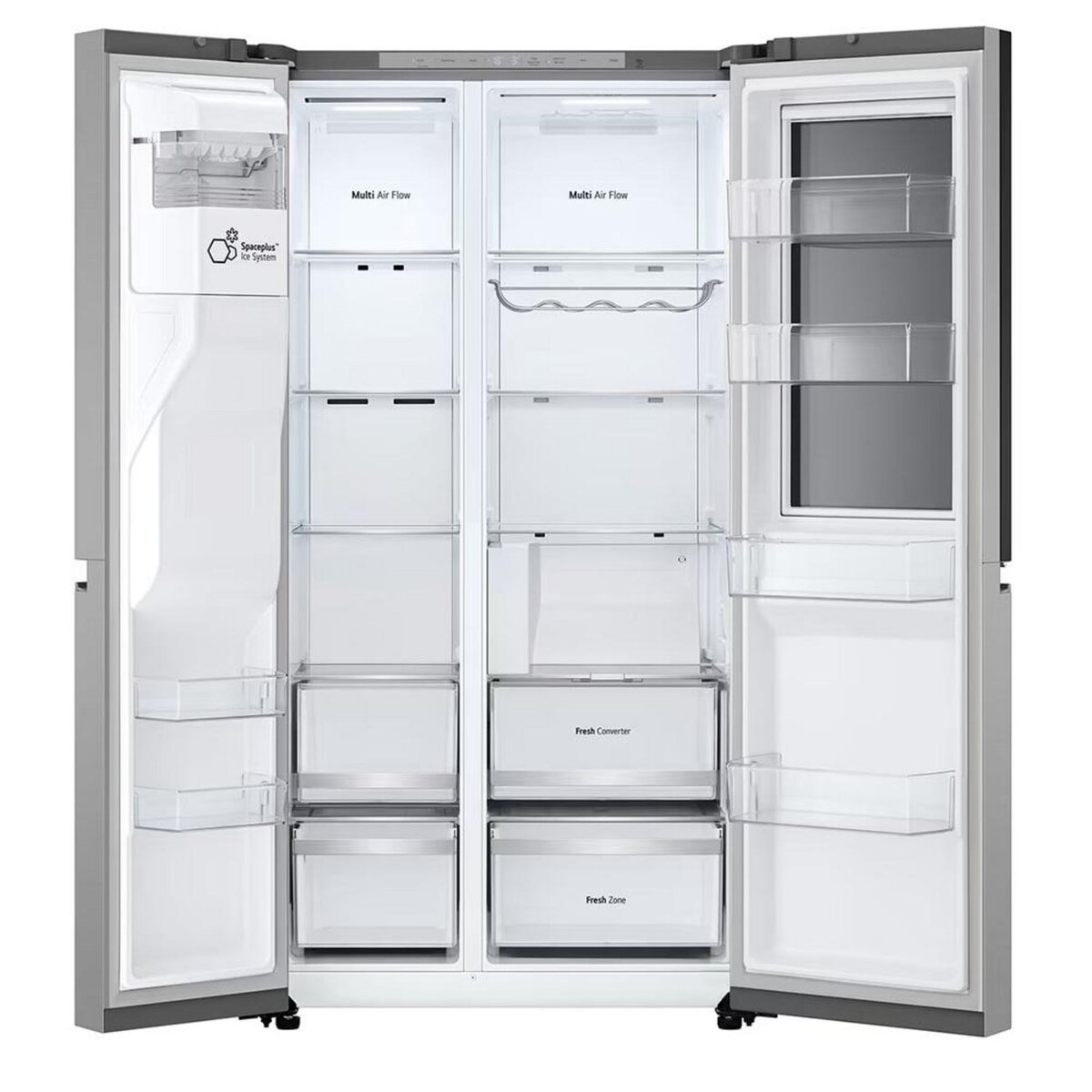 LG Réfrigérateur américain 91.3cm 628l ventilé - GSXE80PYBD