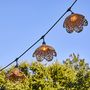 Voir la diapositive 3 : Lumisky Guirlande lumineuse raccordable FLOWER Marron Caoutchouc 6m