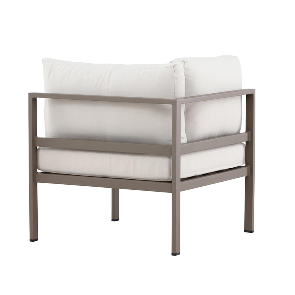 Paris Prix Module Canapé d'Angle de Jardin  Copacabana  74cm Marron