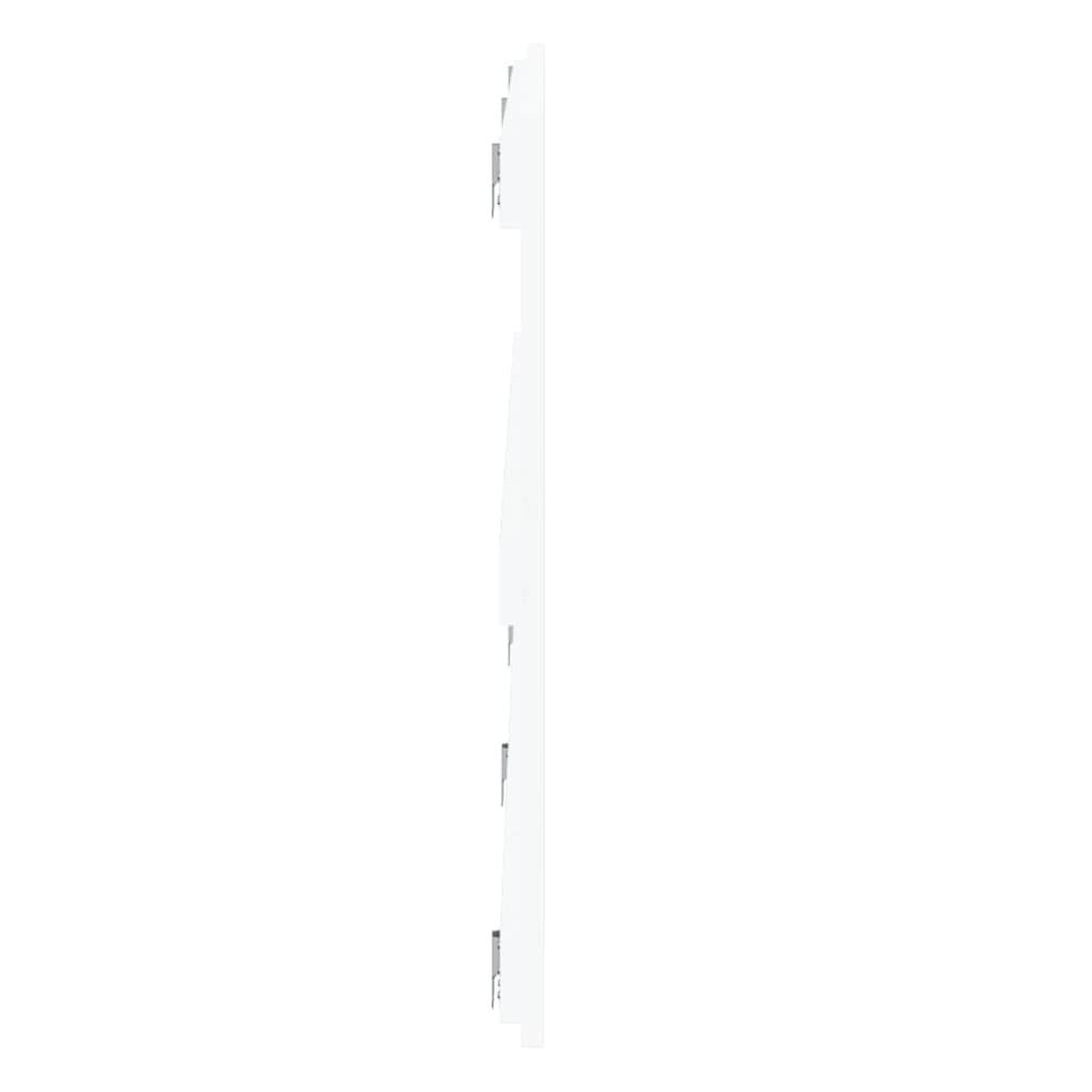 Voir la diapositive 5 : VIDAXL Tete de lit murale Blanc 204x3x60 cm Bois massif de pin