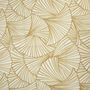 Voir la diapositive 3 : ATMOSPHERA Nappe rectangulaire antitache Ginkgo - 140 x 240 cm - Jaune