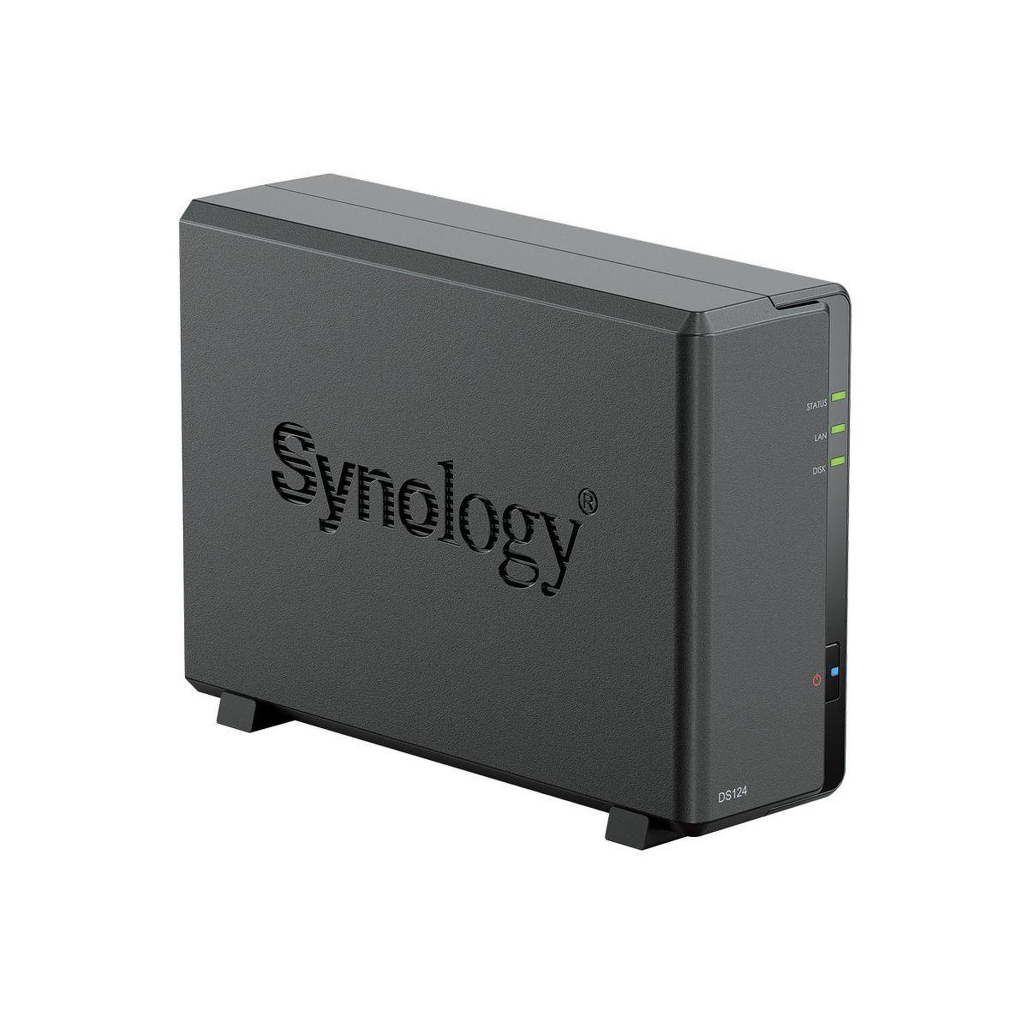 Voir la diapositive 2 : SYNOLOGY Serveurs NAS Synology Disk Station DS124 Noir