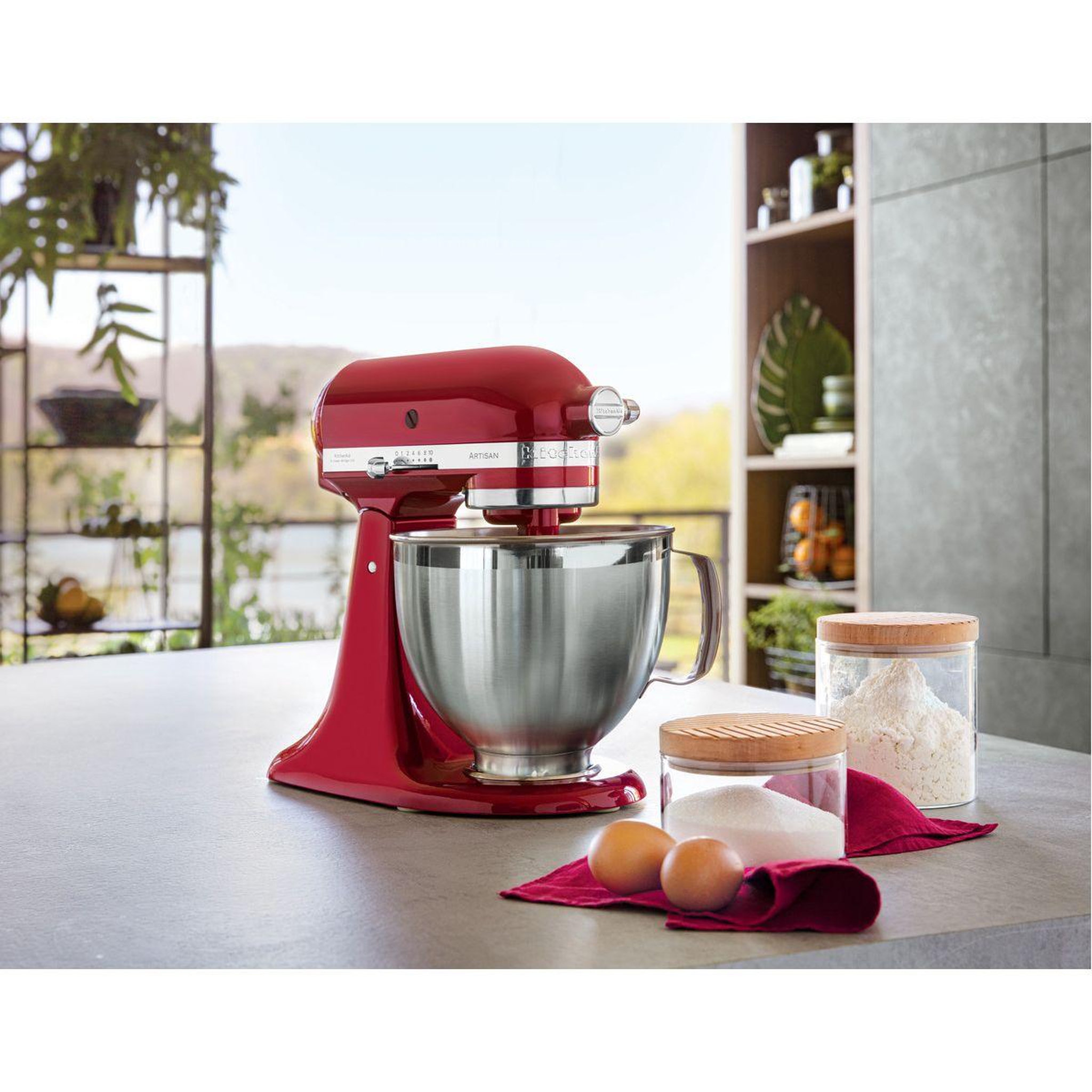 Voir la diapositive 4 : KitchenAid Robot pâtissier 5KSM185PSECA POMME D'AMOUR