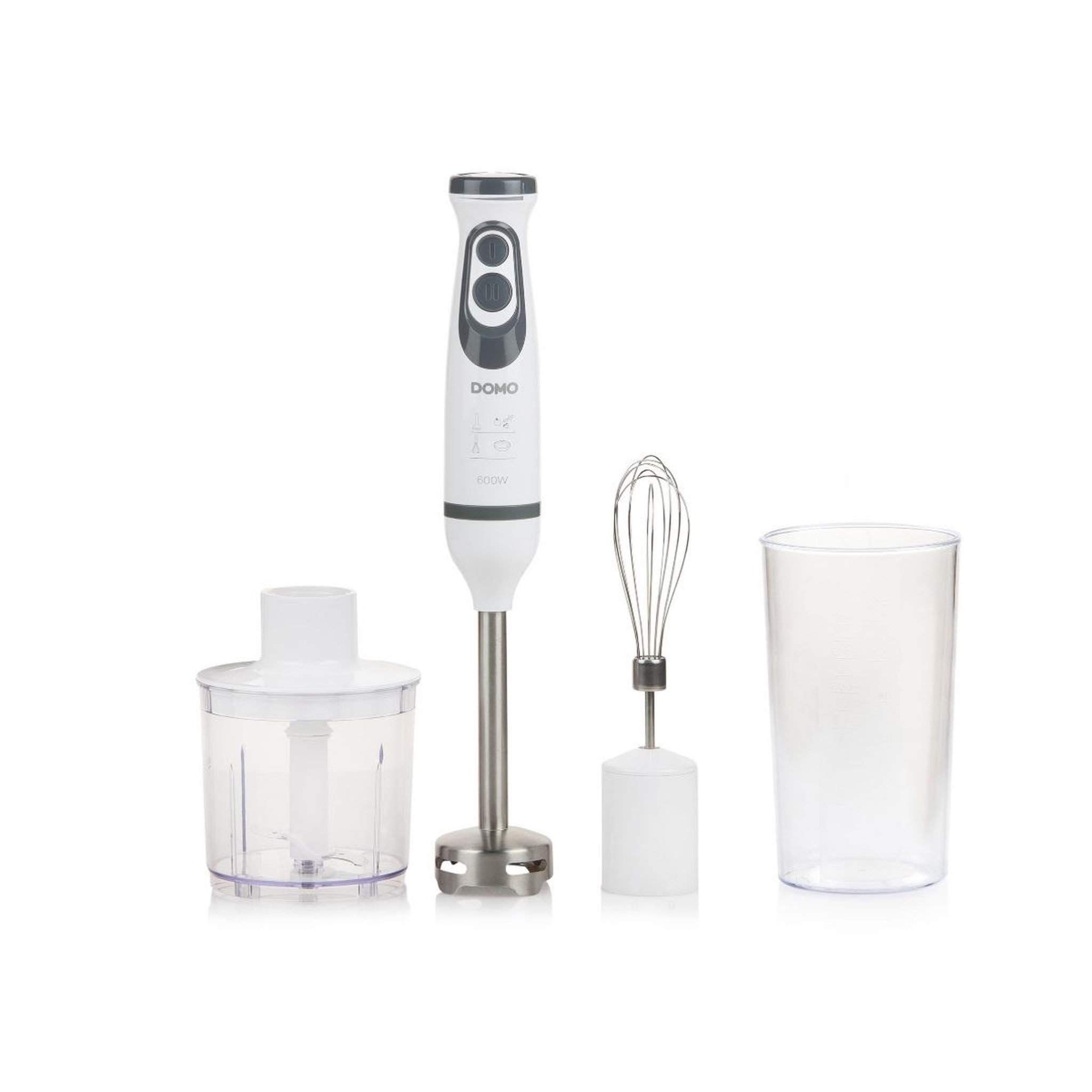 Domo Mixeur plongeant 600w blanc - do1089m