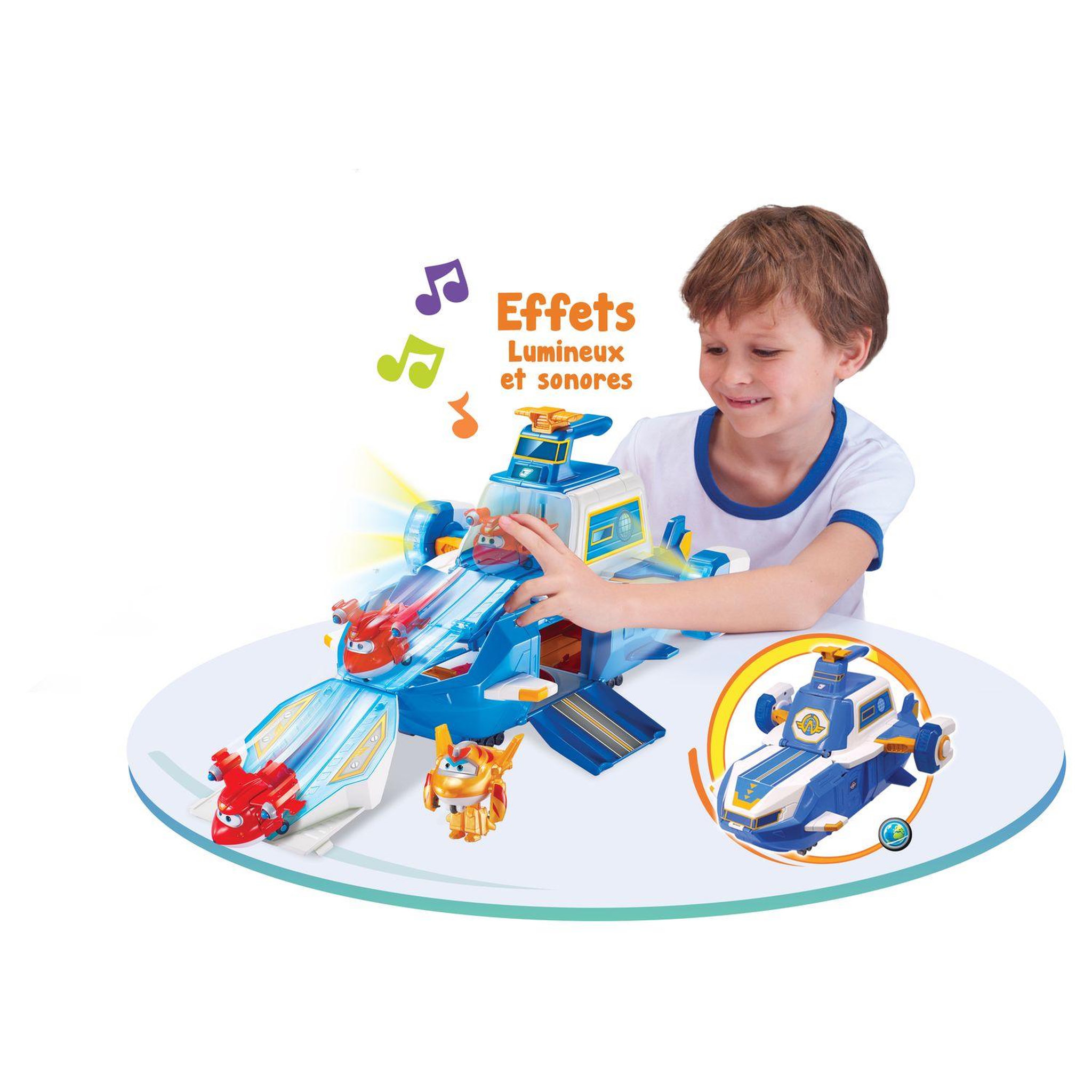 Voir la diapositive 3 : Auldey Avion mondial SuperWings