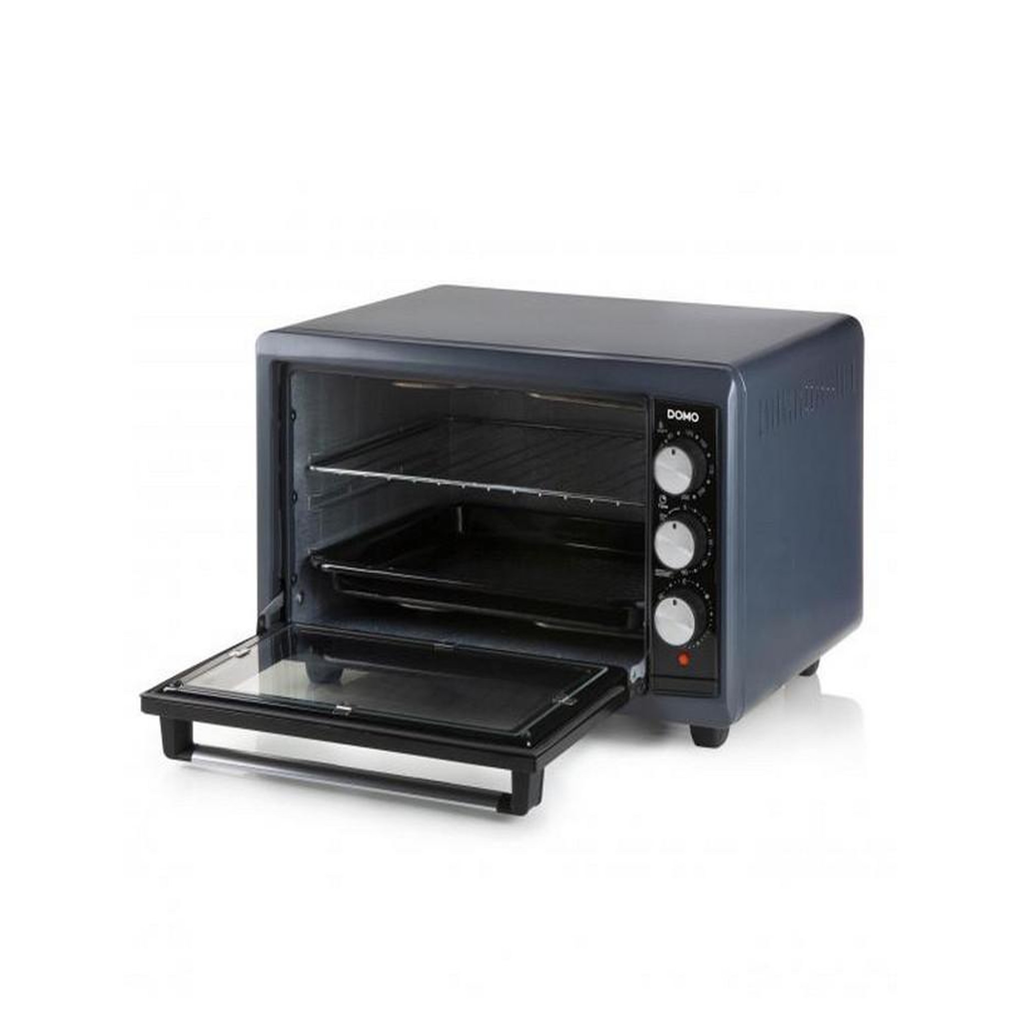 Voir la diapositive 3 : Domo Four multifonction 38l 1300w noir/bleu - do518go