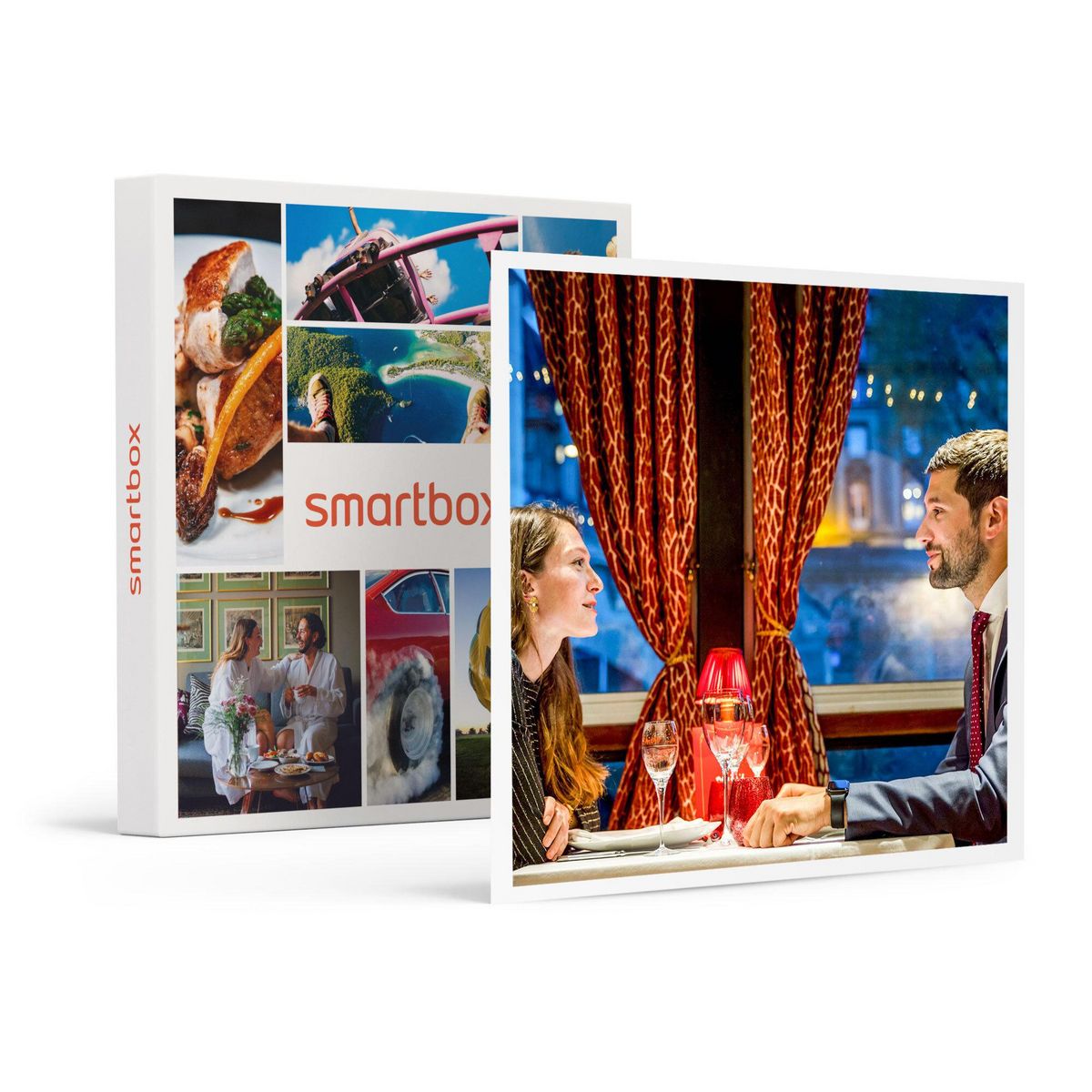 Smartbox Croisière sur la Seine à Paris avec dîner et champagne pour 2 - Coffret Cadeau Gastronomie