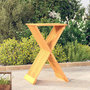 Voir la diapositive 1 : VIDAXL Tabouret pliant 40x32,5x70 cm Bois massif de teck