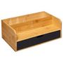 Voir la diapositive 3 : FIVE Plateau Organiseur 1 Tiroir  Modern  25cm Charbon