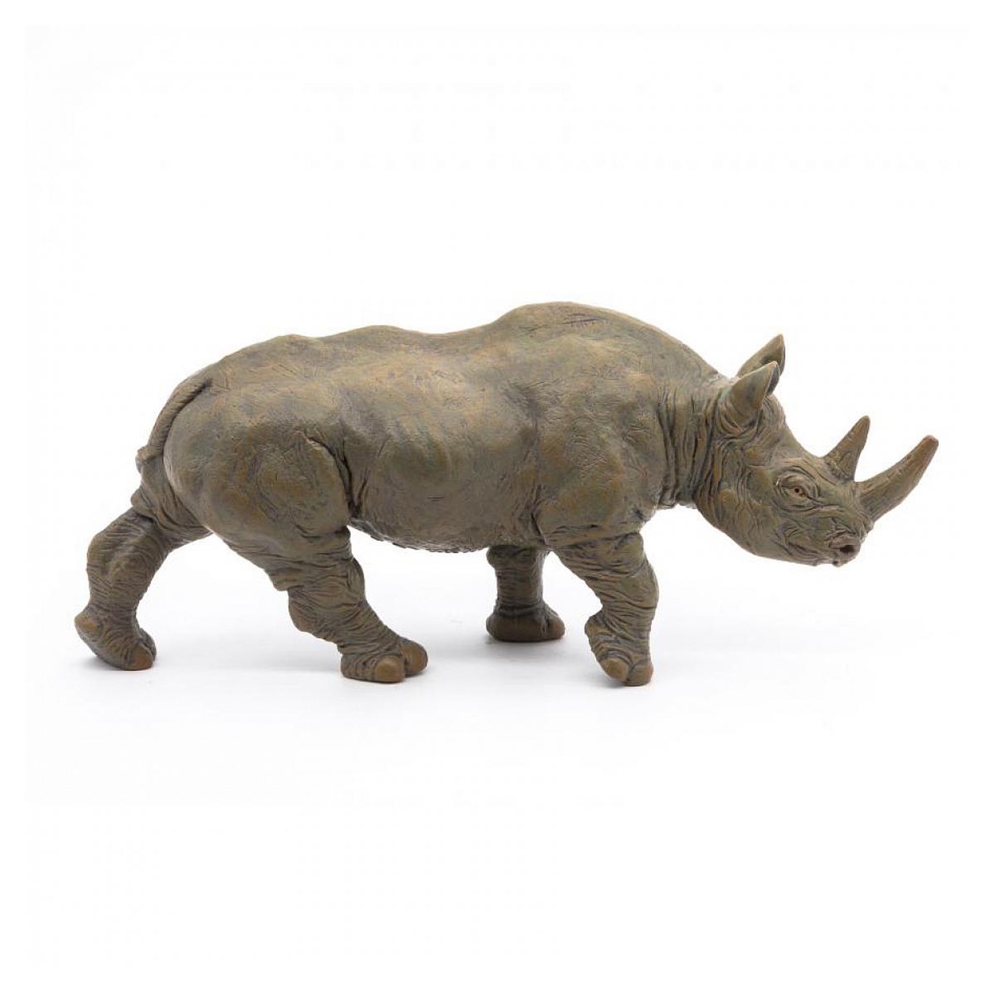 Voir la diapositive 5 : Papo Rhinocéros noir  figurine