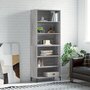 Voir la diapositive 1 : VIDAXL Buffet sonoma gris 69,5x32,5x180 cm bois d'ingenierie