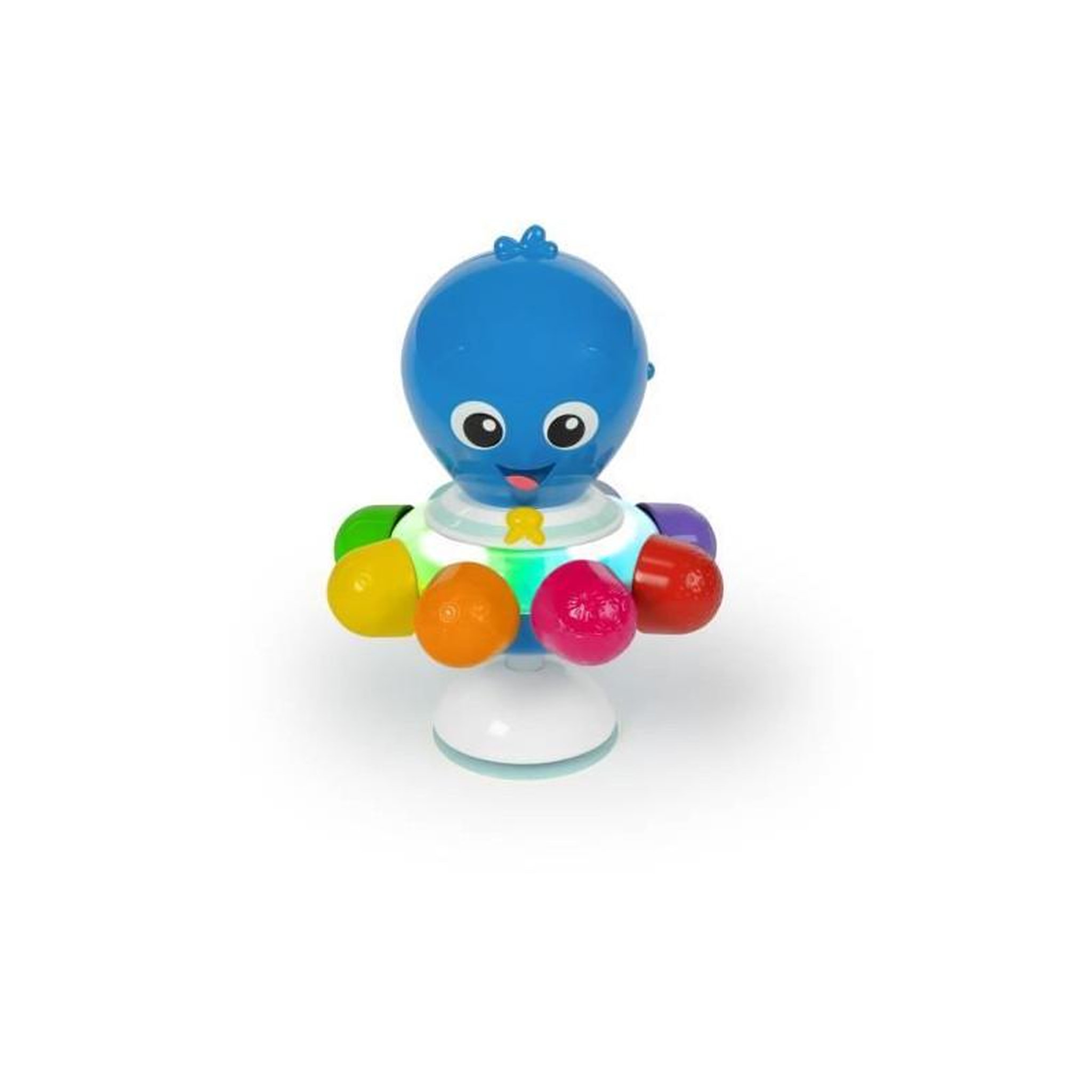 BABY EINSTEIN BABY EINSTEIN Spin Ocean Explorers, apprentissage multisensoriel, lumieres et couleurs, accroche ferme grâce au pied ventouse,