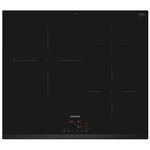 Siemens Table de cuisson induction 60cm 3 foyers 7400w noir - EH631BJB6E