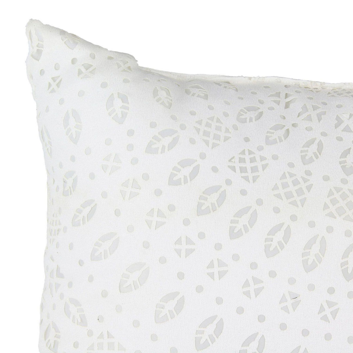 The Home Deco Factory Coussin carré en suédine scandinave Home