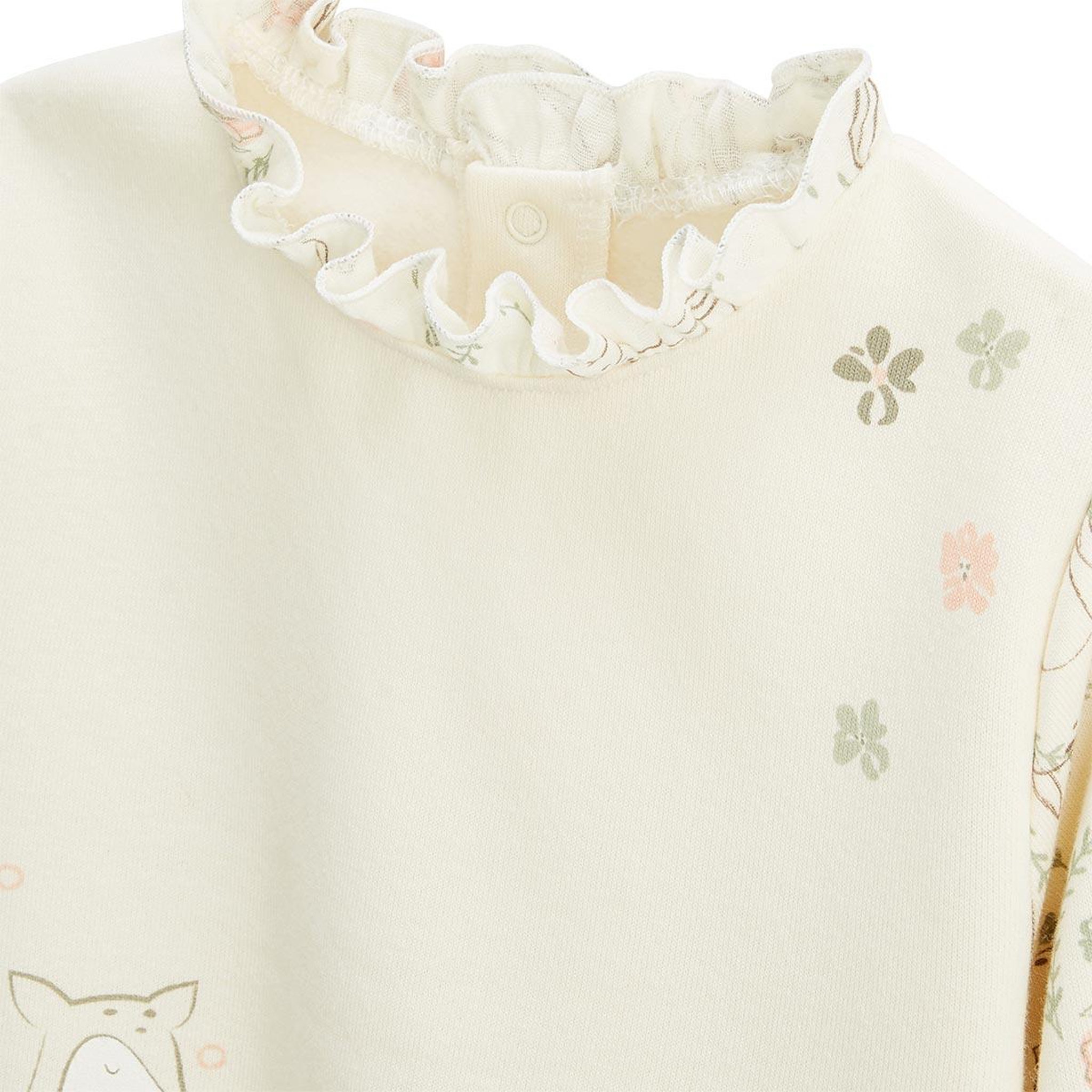 Voir la diapositive 3 : Petit Béguin Sweat-shirt enfant en molleton lison