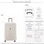 Voir la diapositive 2 : Delsey Grande valise XL rigide Moncey TSA polypropylène 82cm