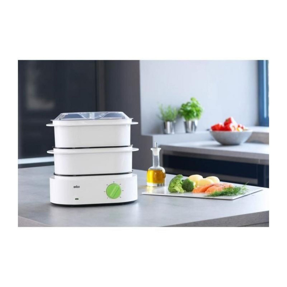 BRAUN BRAUN FS3000WH CUISEUR VAPEUR