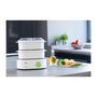 Voir la diapositive 2 : BRAUN BRAUN FS3000WH CUISEUR VAPEUR