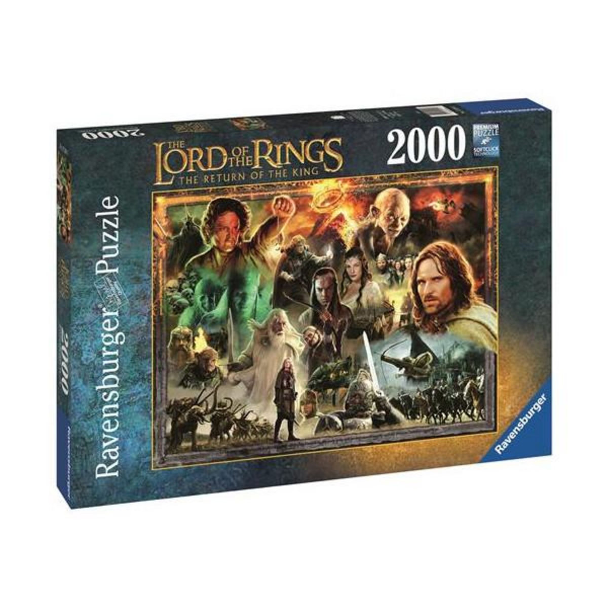 RAVENSBURGER Puzzle Ravensburger Le Retour du roi Le Seigneur des anneaux 2000 pièces
